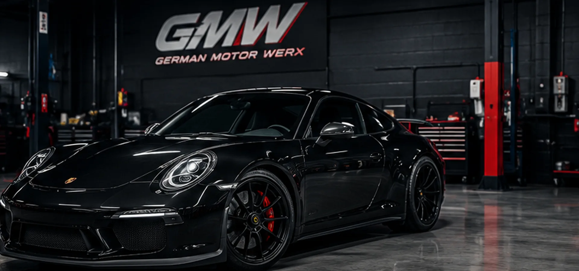German performance automobile representing specialized German auto service in Alexandria Virginia