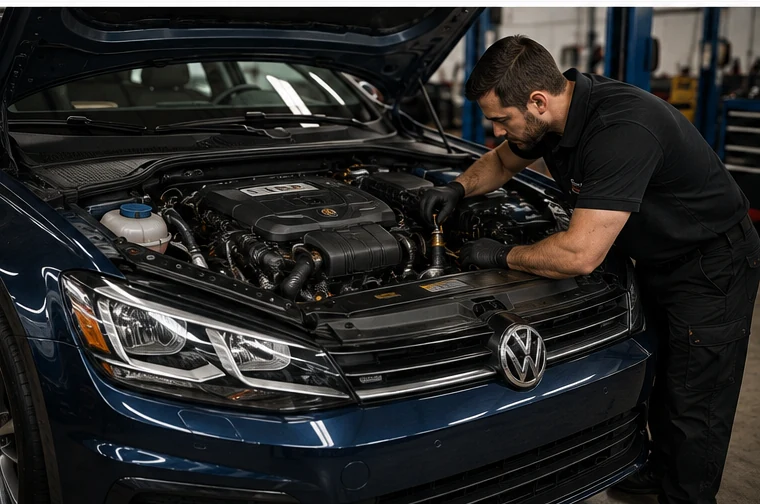 Volkswagen engine and cooling system repair